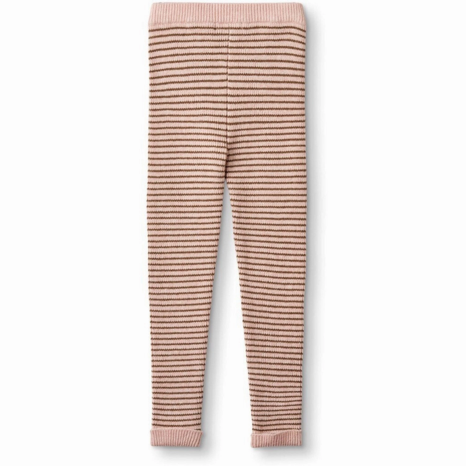 Fliink Peach Whip/Cub Benna Rib Leggings Fashion Wear Mid Rise