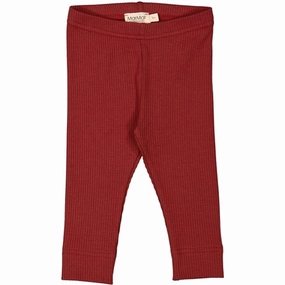 MarMar Modal Hibiscus Red Leg Leggings Perfectly Shaped