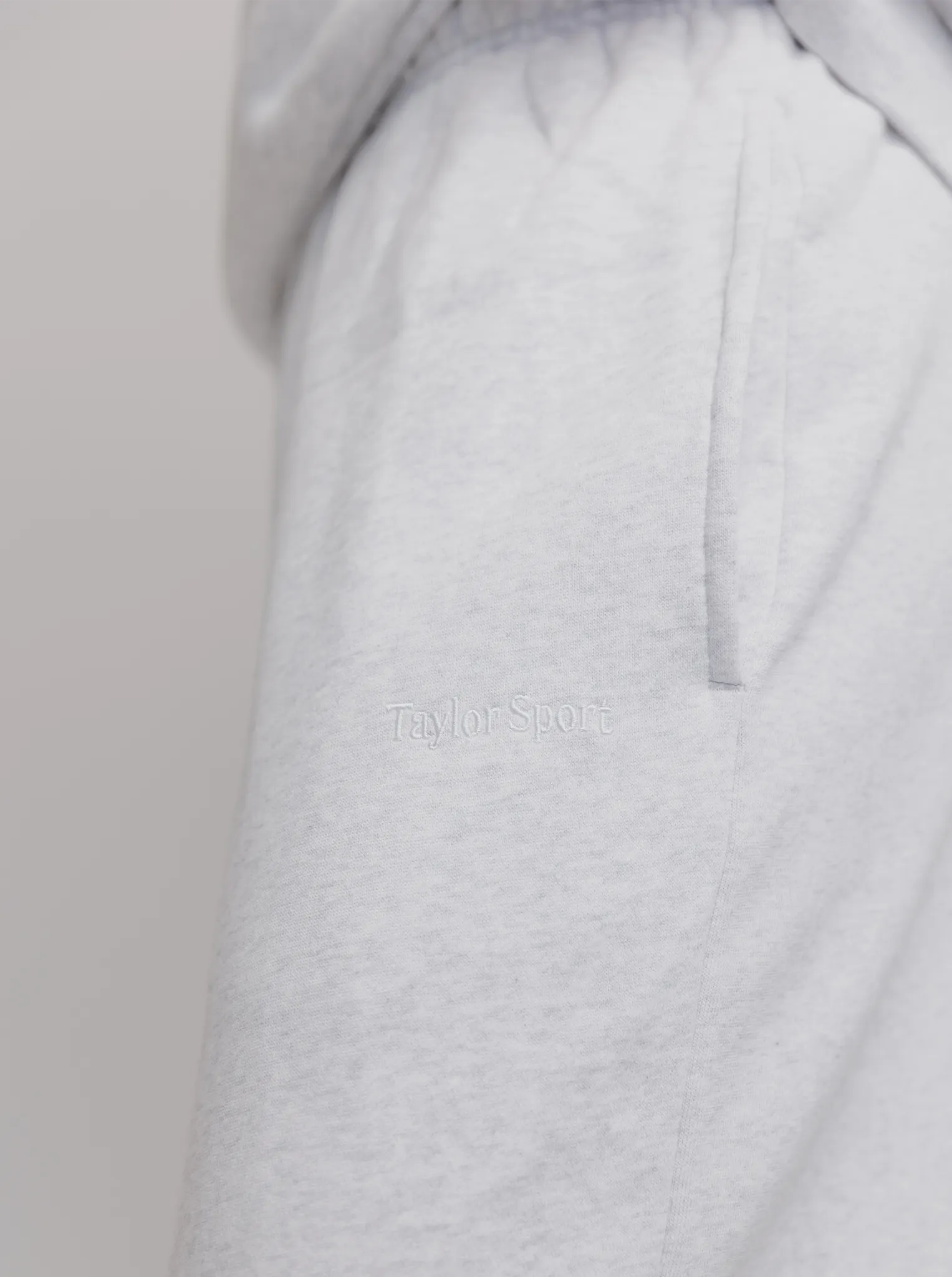 Heat Friendly Wide Leg Sweats in Snow Marle