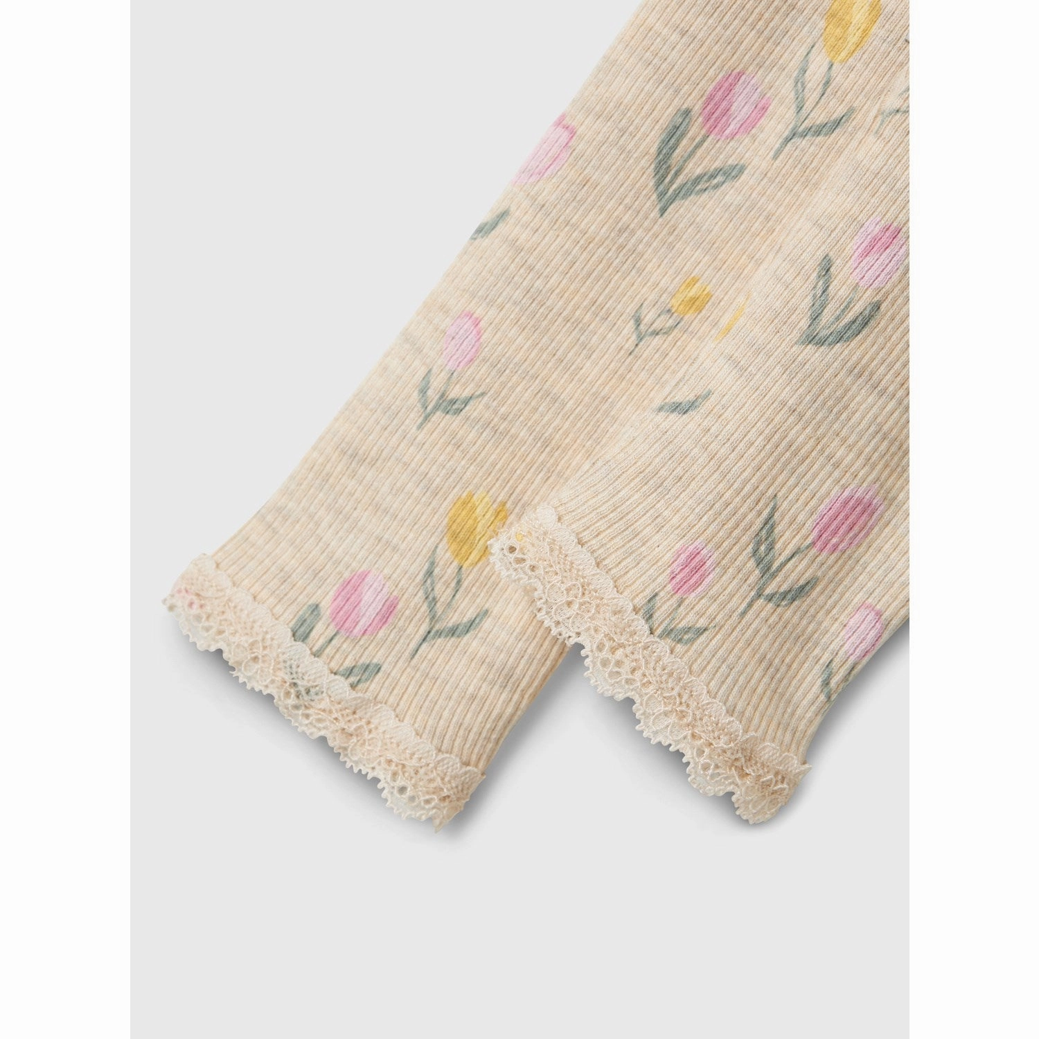 Flexible Motion Non-Restrictive Stretch Name It Peyote Melange Flowerkab Leggings