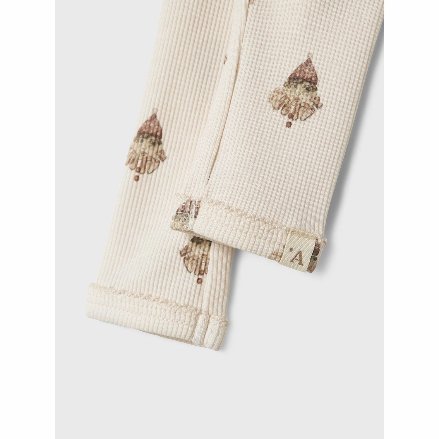 Breathable Fabric Maternity Wear Push Fit Lil'Atelier Pastel Parchment Nbflavo Eki Slim Legging Lil