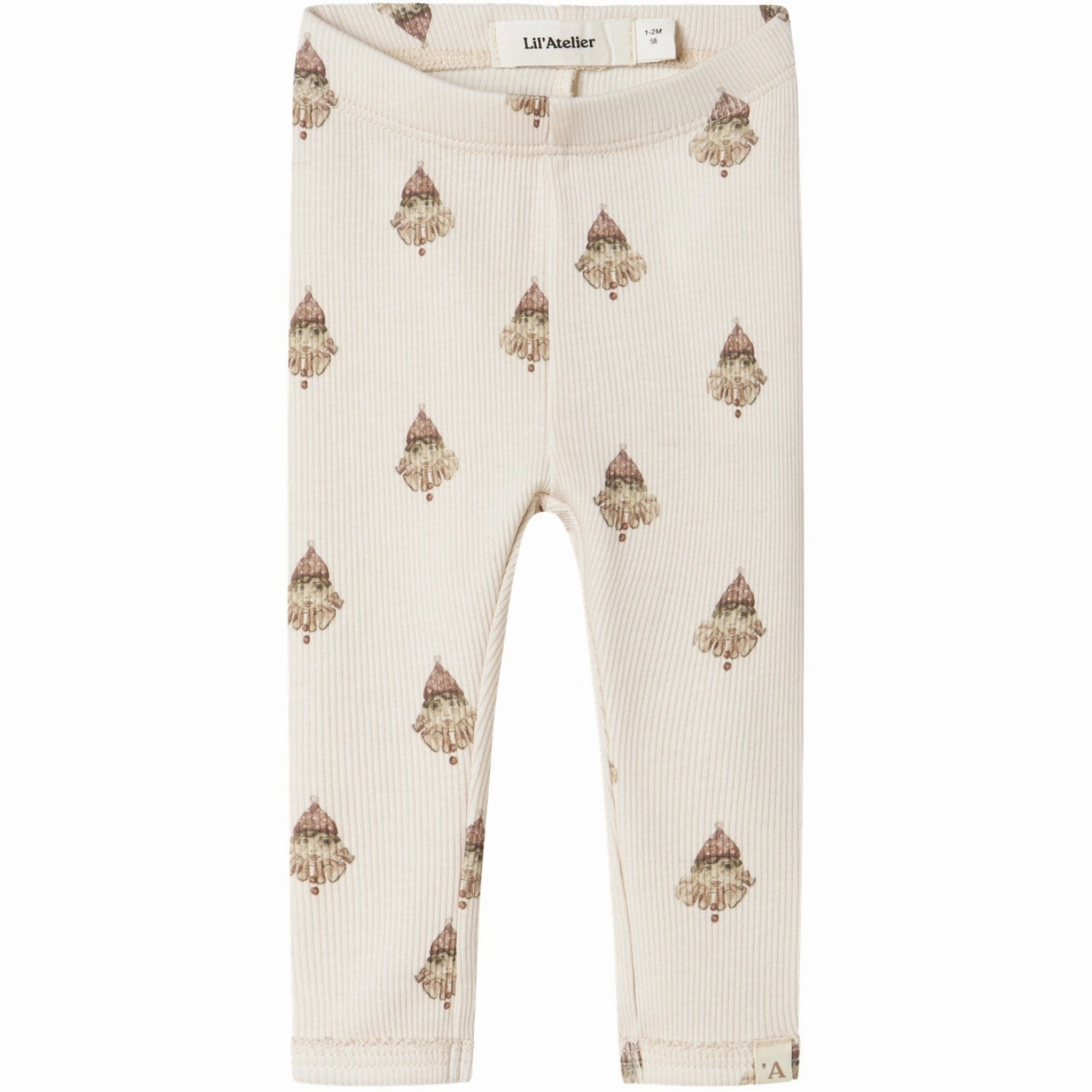Lil'Atelier Pastel Parchment Nbflavo Eki Slim Legging Lil Outdoor Lover Lightweight Material