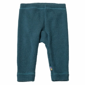 Thermal Warm Travel Enthusiast Joha Wool Dark Blue Leggings