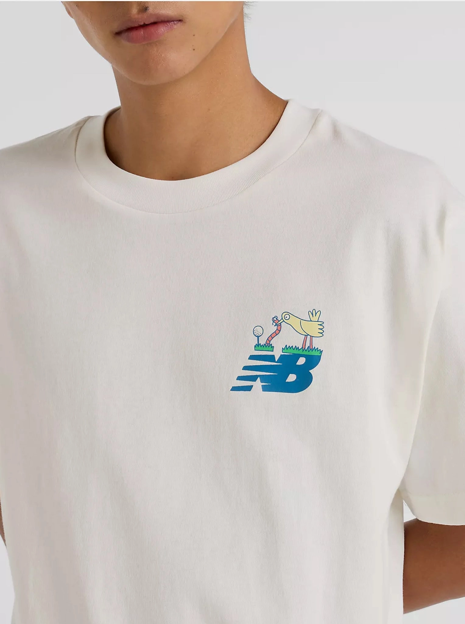 Short Sleeve Athletics Golf Cartoon T-Shirt