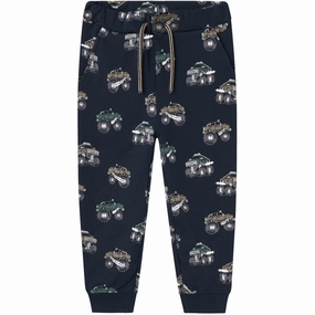 Adaptable Reinforced Stress Point Stitching Name It Dark Sapphire Seb Regular Sweatpants