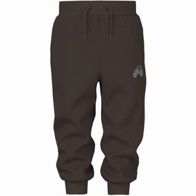 Name It Delicioso Nmmniam Nreg Swe Pants Bru ReinforcedKnees Kids' wear