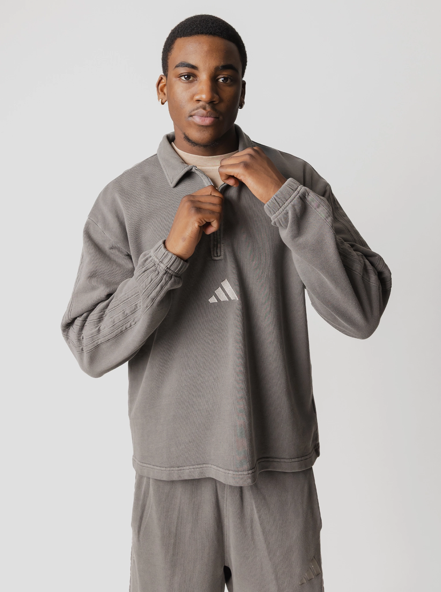 All SZN French Terry Washed Half-Zip Luxury exclusivity Soft Layering