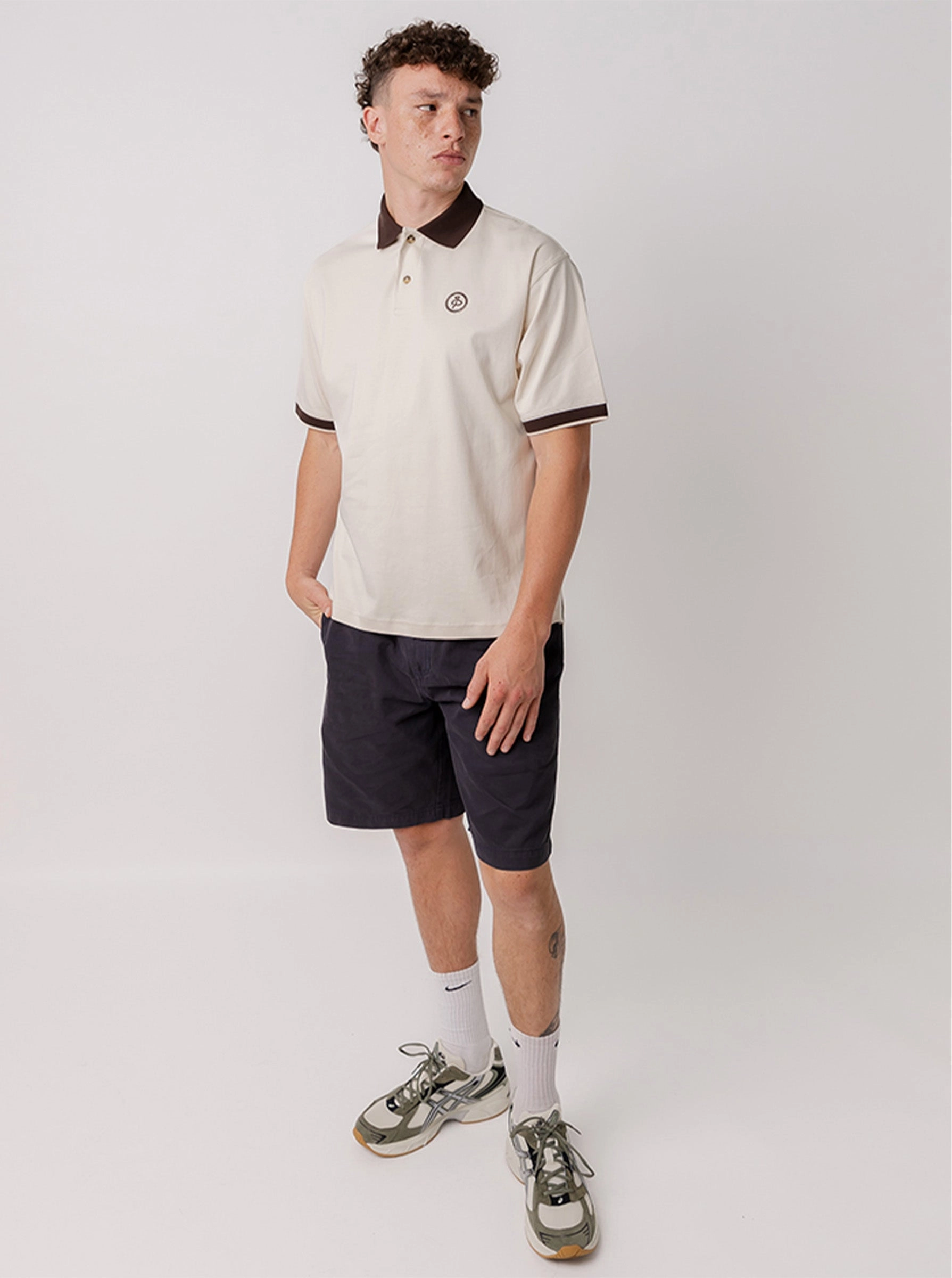 Eco Friendly Dye Process school outfit Fairway Shorts in Dark Navy