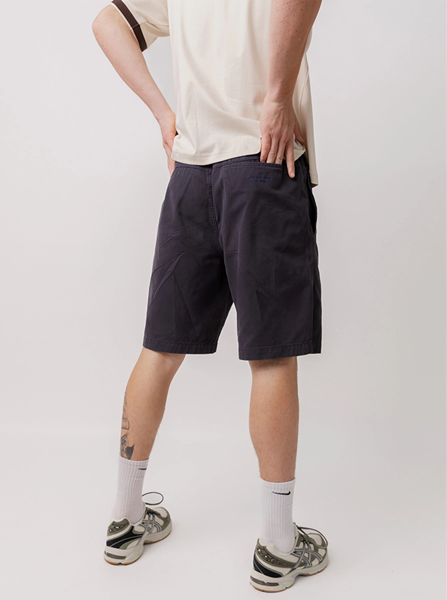 Fairway Shorts in Dark Navy Anti - odor mountain style