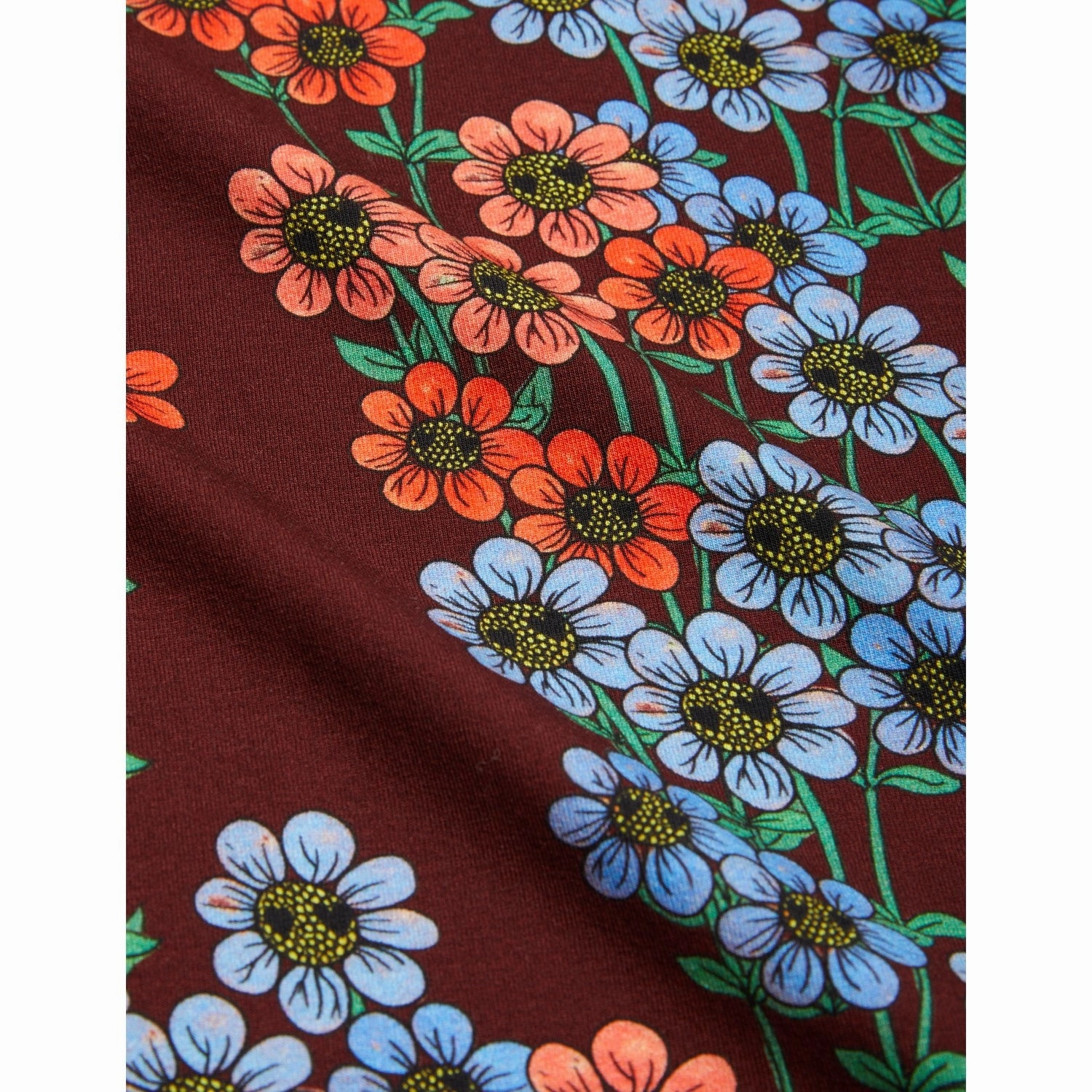 Mini Rodini Multi Daisys Aop Leggings Flexible Layers Yoga Inspired