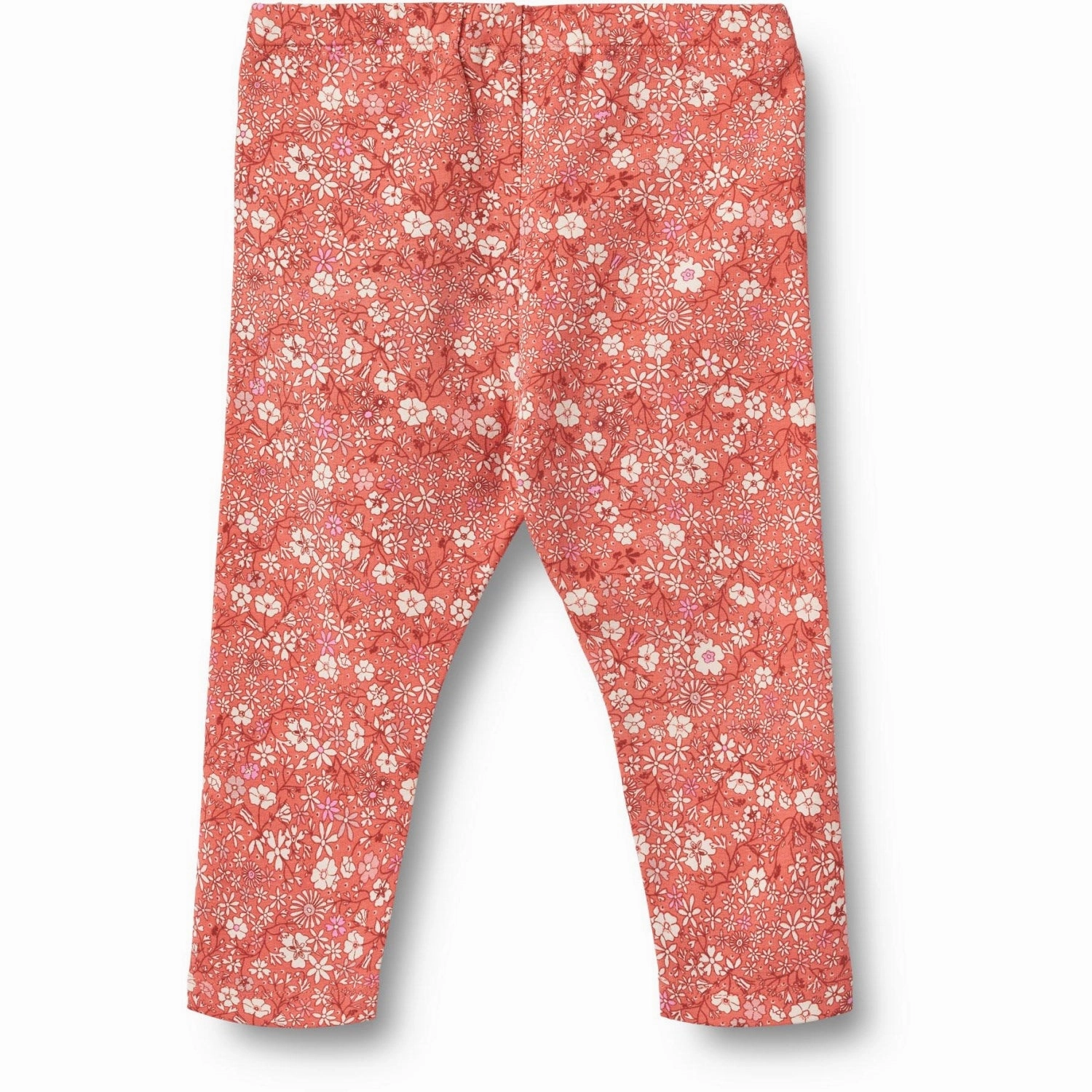 Wheat Coral Flowers Jersey Leggings Jules Active Wear