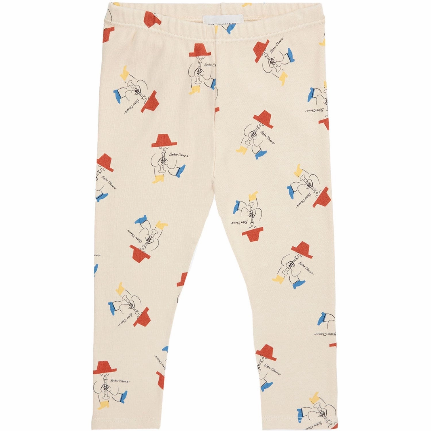 Eco Friendly Dye Soft Touch For Men Bobo Choses White Magic Flute Player All Over Legging