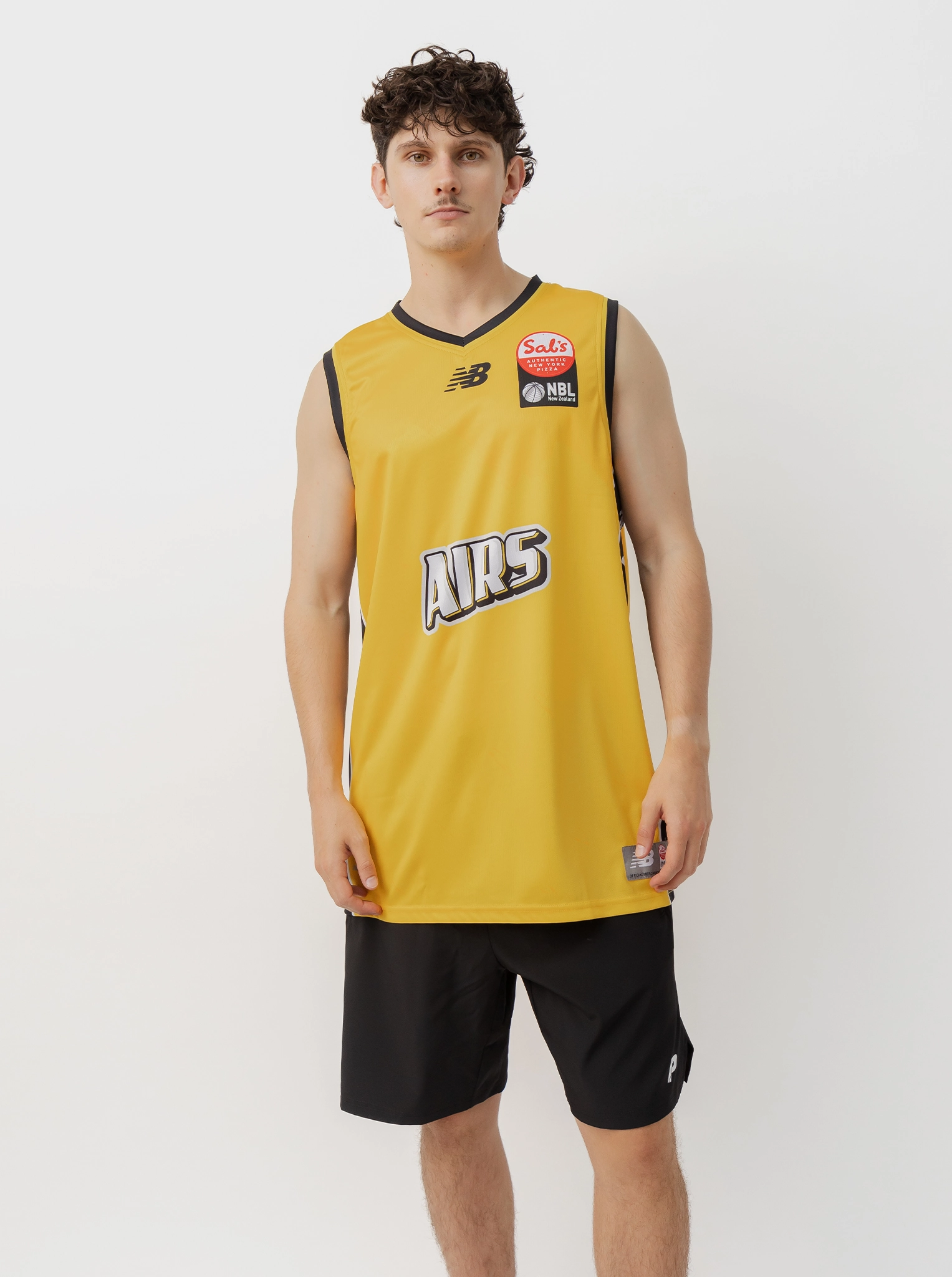 Durable Colorfast Finish NZNBL Taranaki Airs Home Singlet Mens
