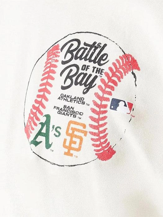 Oakland Athletics V San Francisco Giants Oversize Tee Anti Pilling Treatment