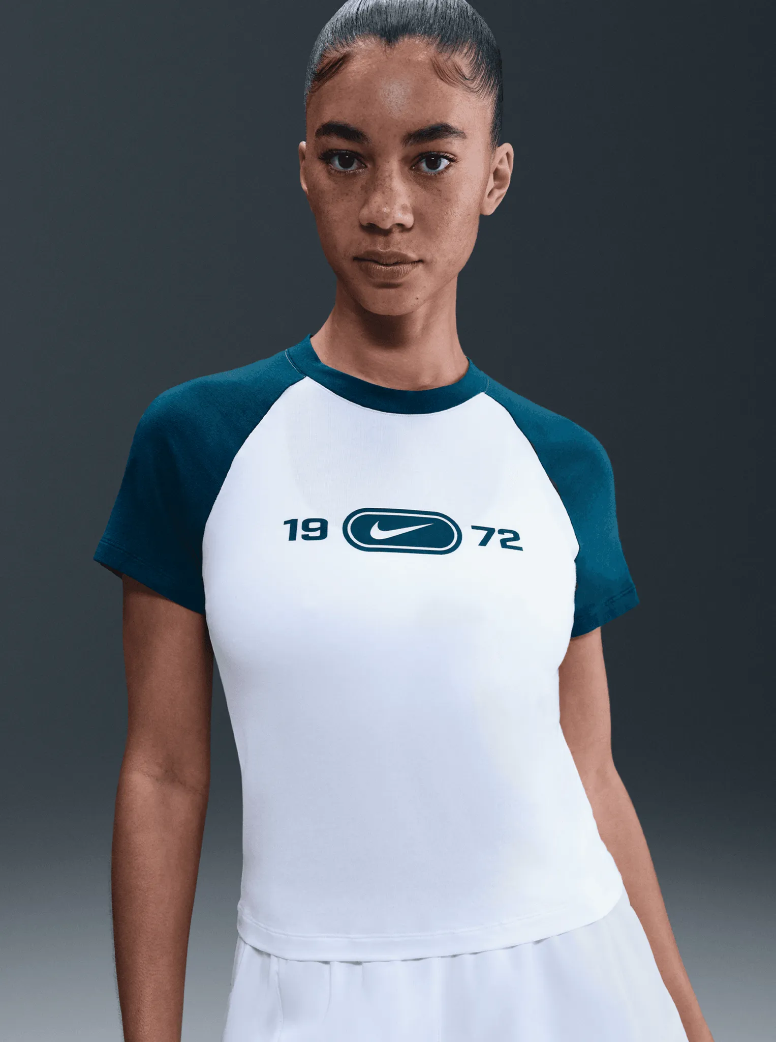 Plus size clothing Sleek Fit Chill Knit Slim Graphic Tee