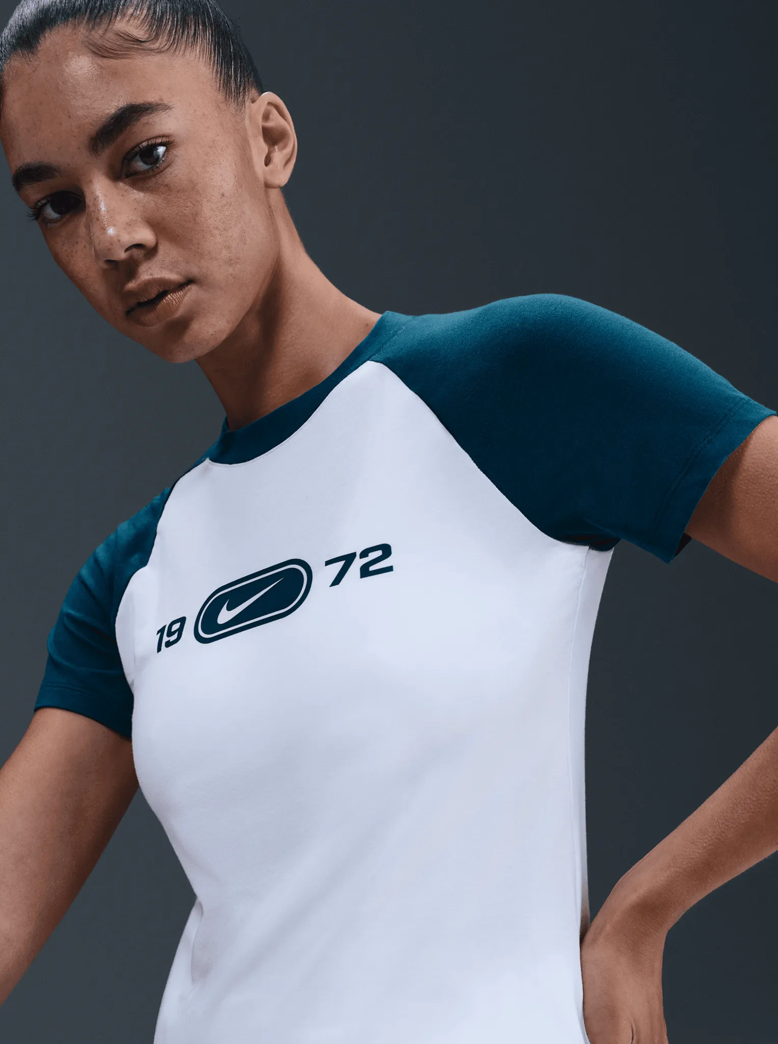 Soft Feel Workout Chill Knit Slim Graphic Tee