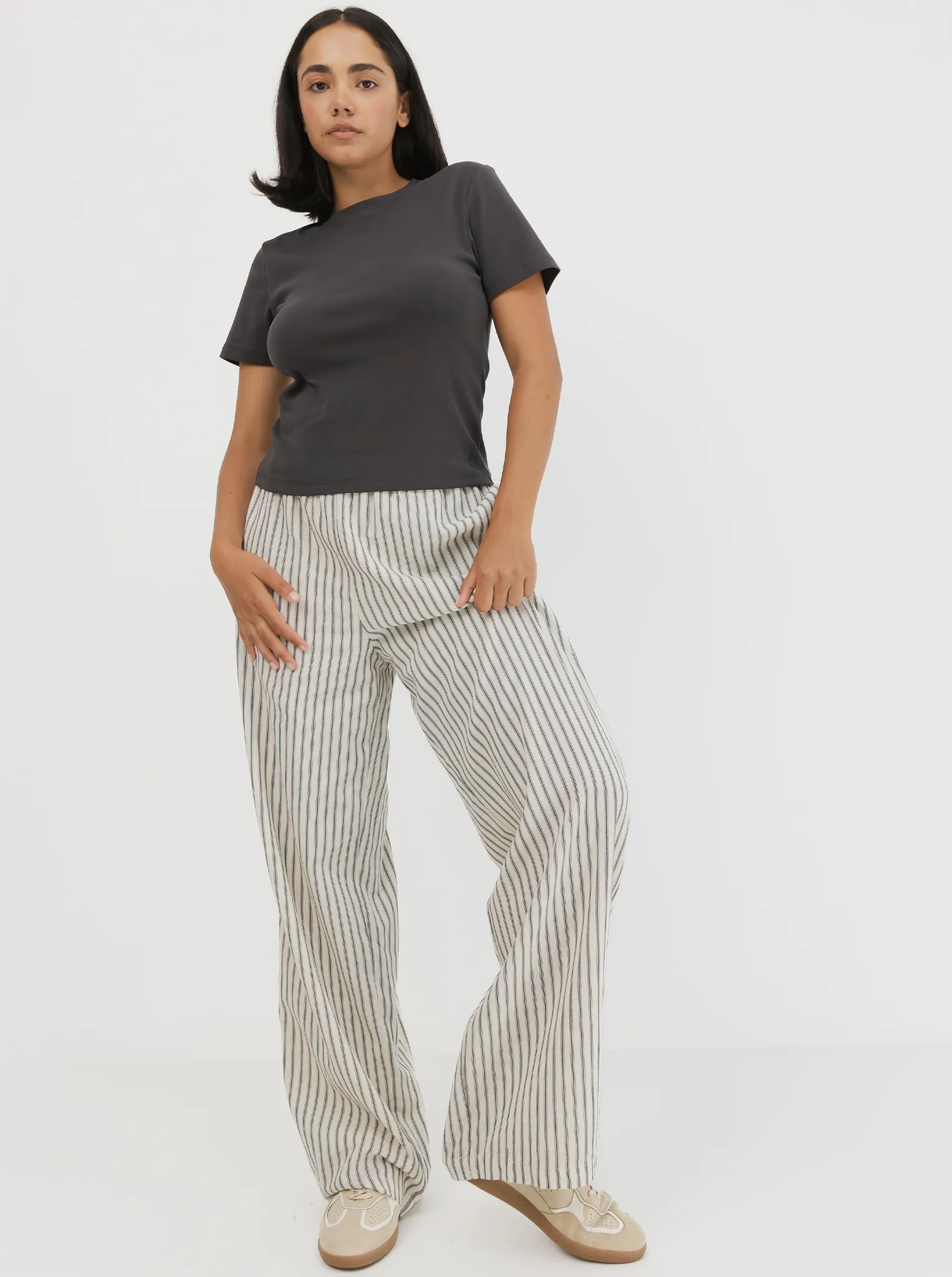 Everyday Tee In Pepper Relaxed Comfort Wear