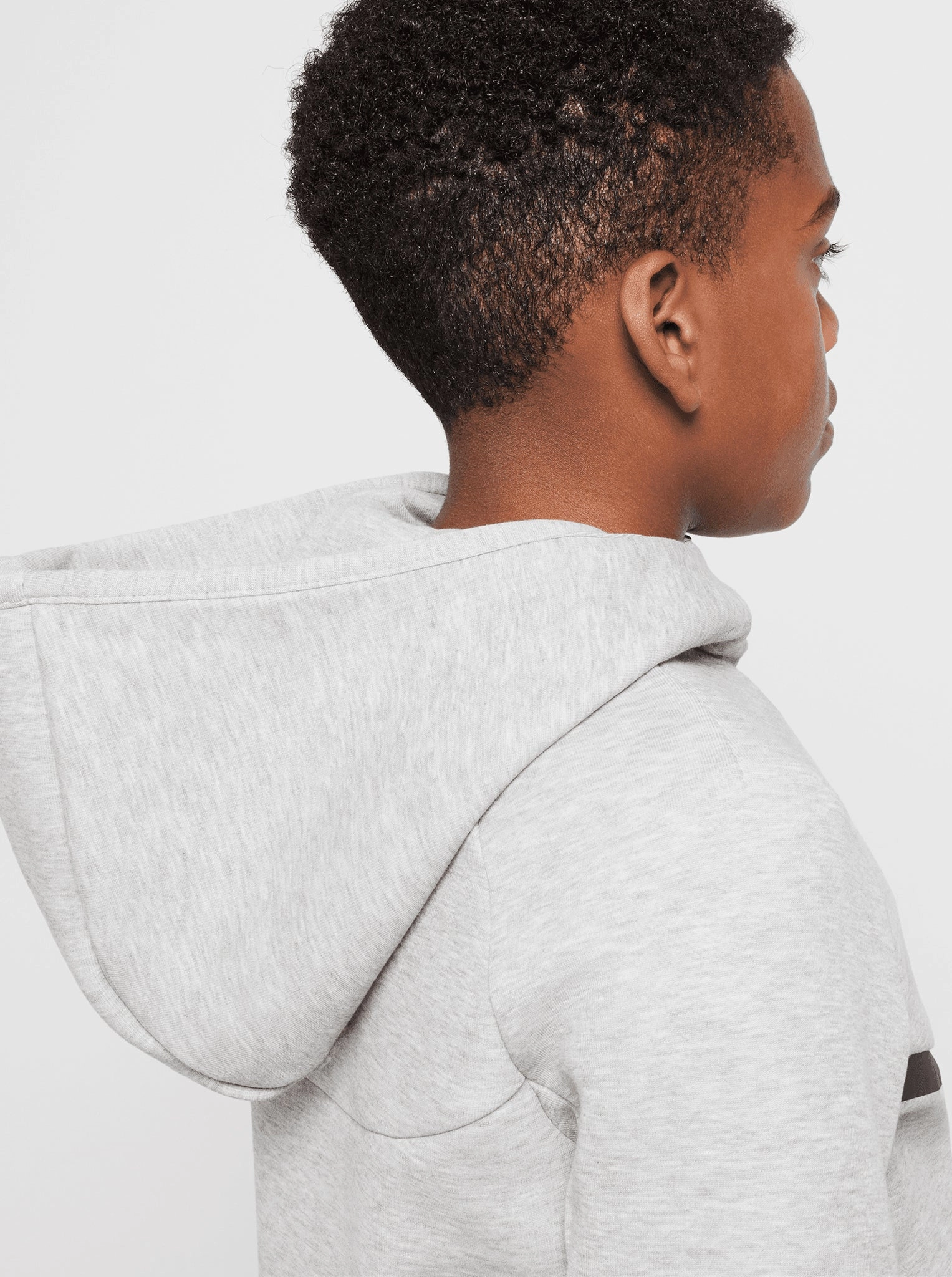 Side Pockets Heavyweight Terry Construction Sportswear Tech Fleece Full-Zip Hoodie Youth