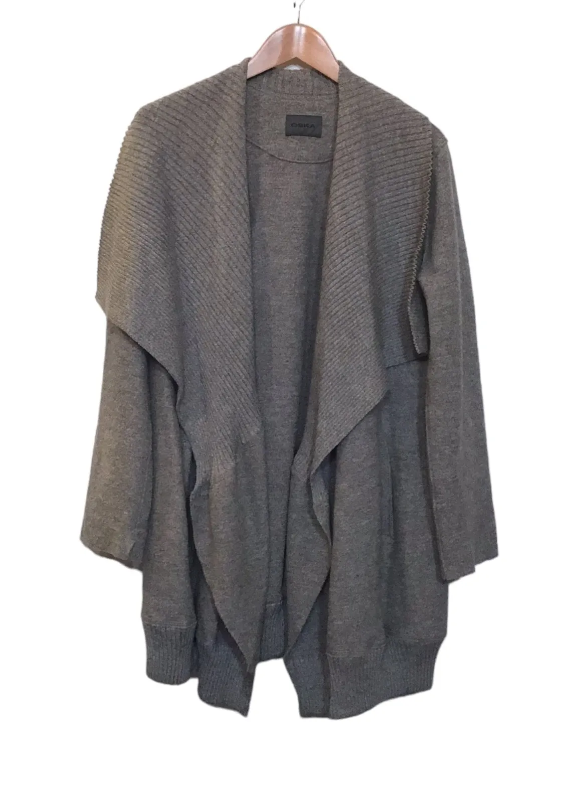 Friction Resistant Urban Casual Oska Woollen Cardigan (Size XL)