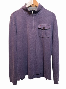 Chill Evening Tommy Hilfiger Purple Quarter Zip (Size L)
