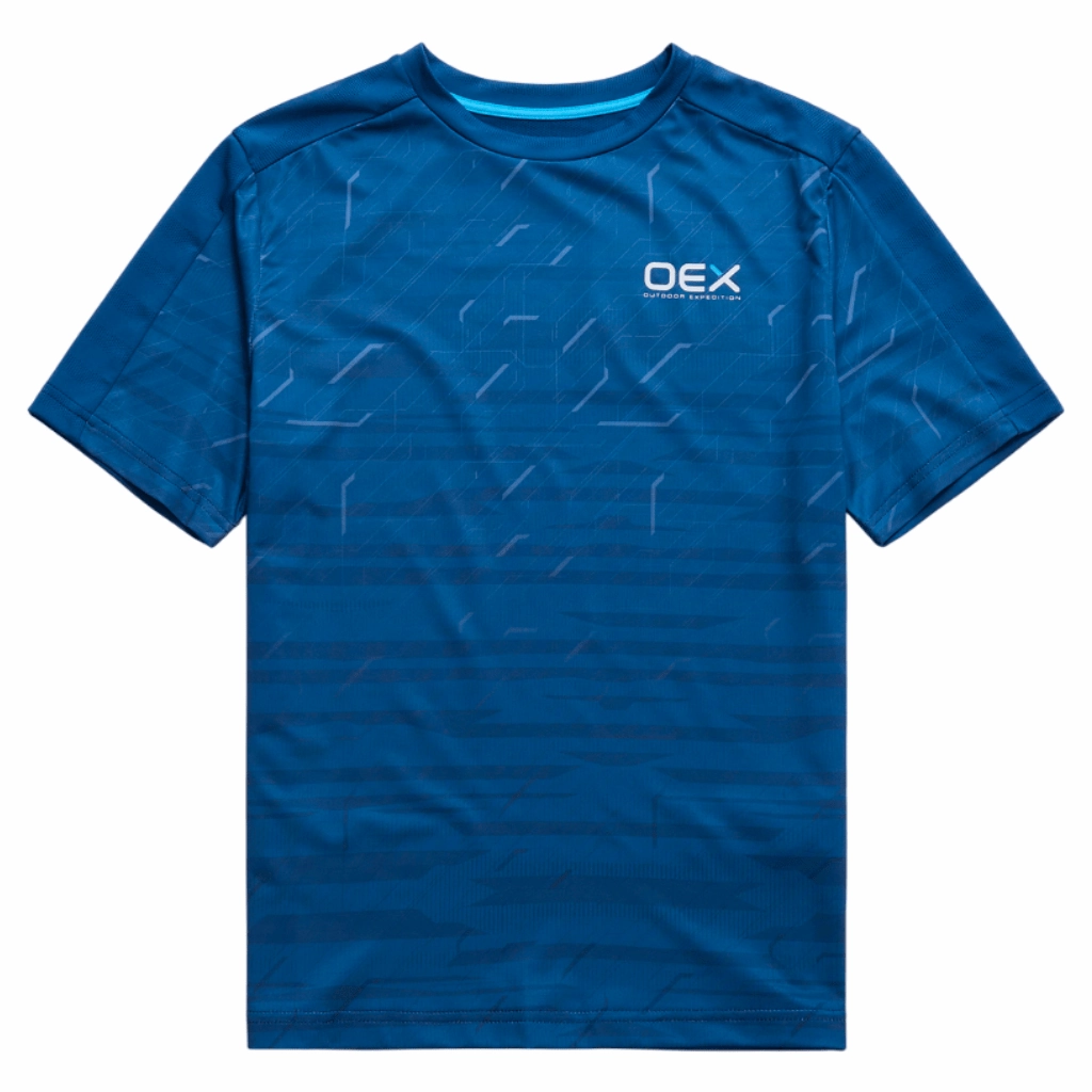 OEX Helmer T-Shirt Junior Holiday Comfort Style