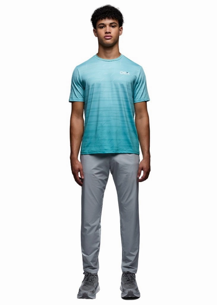 OEX Helmer T-Shirt Men Wrinkle Resistant Finish Relaxed and Comfy