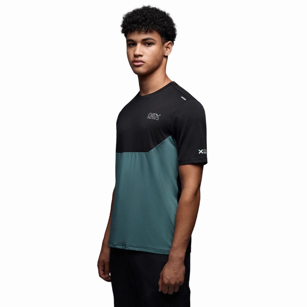 OEX Nuttall T-Shirt Men Recycled Polyester Blend Soft Touch Fabric