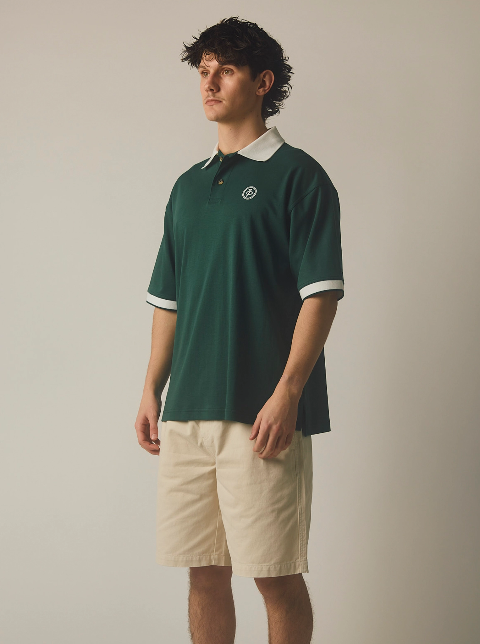 Breathable Textile Thermoregulating Lining Polo Shirt