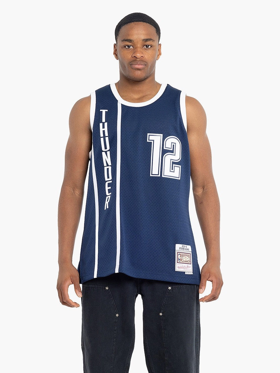 Oklahoma City Thunder Steven Adams Swingman Jersey Silk combination