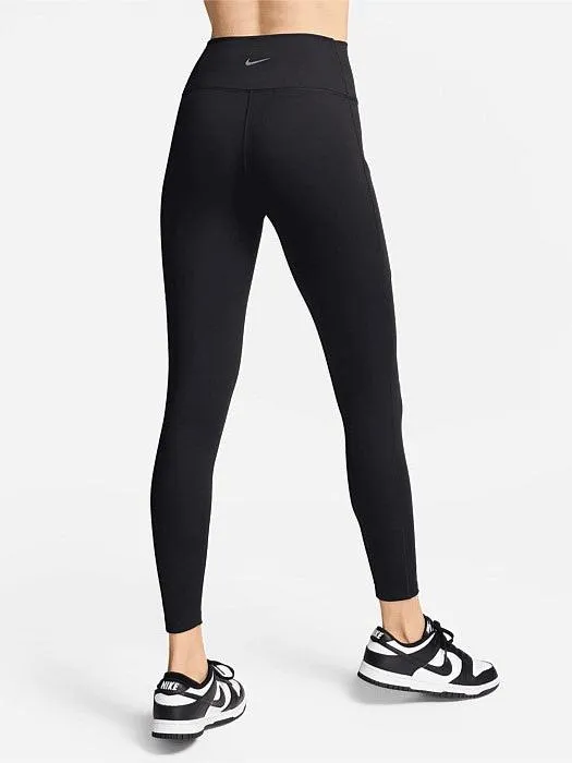 One High-Waisted 7/8 Leggings with Pockets Minimalist Style Dance Practice