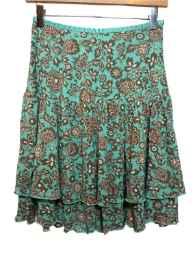 Colorfast Treatment housewarming gift New York & Company Women's Blue Floral Skirt (Size S)