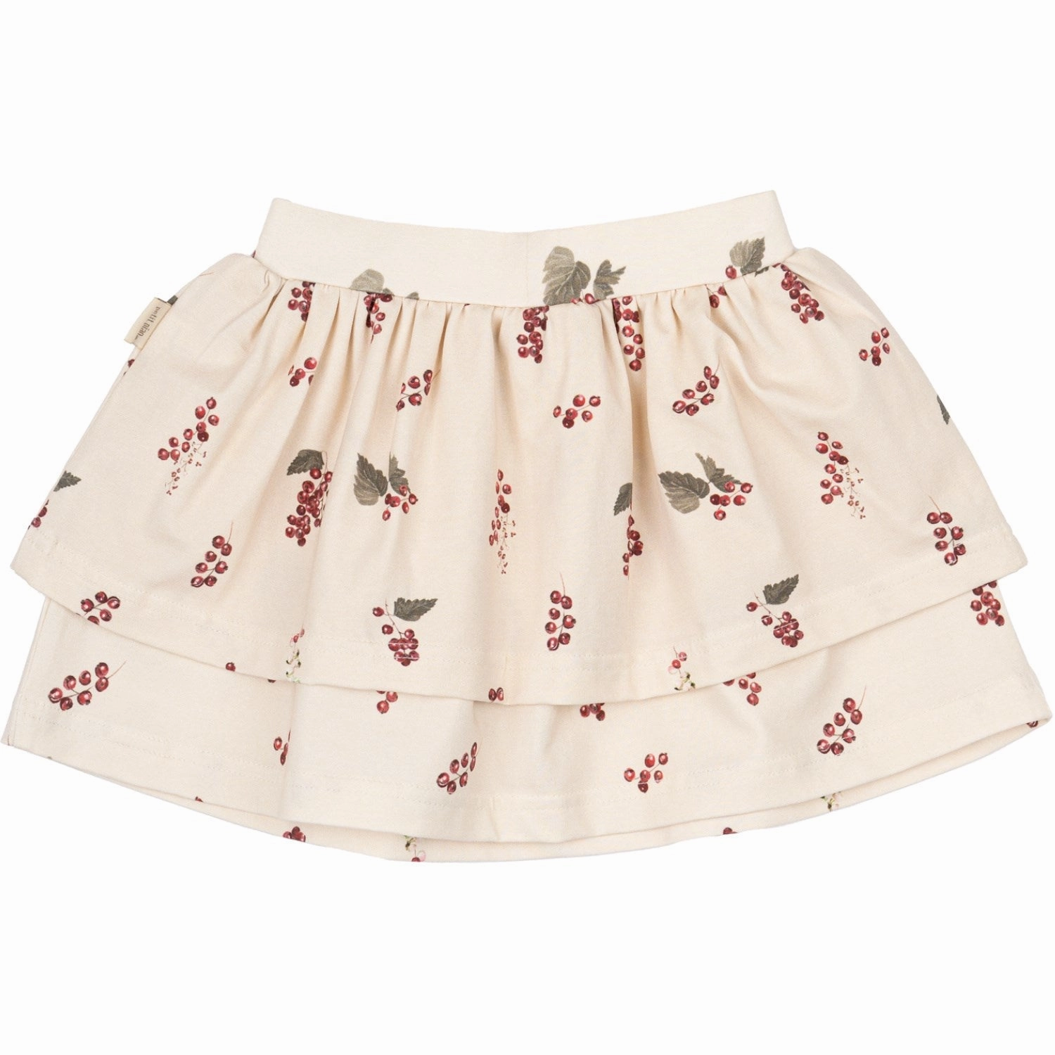 Petit Piao Berry Skirt Printed Elasticized Cuff