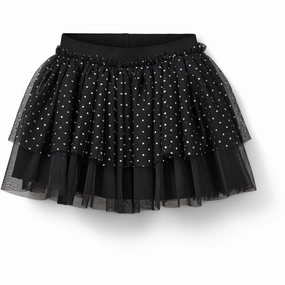 Sofie Schnoor Black Siggysk Skirt Retro Style