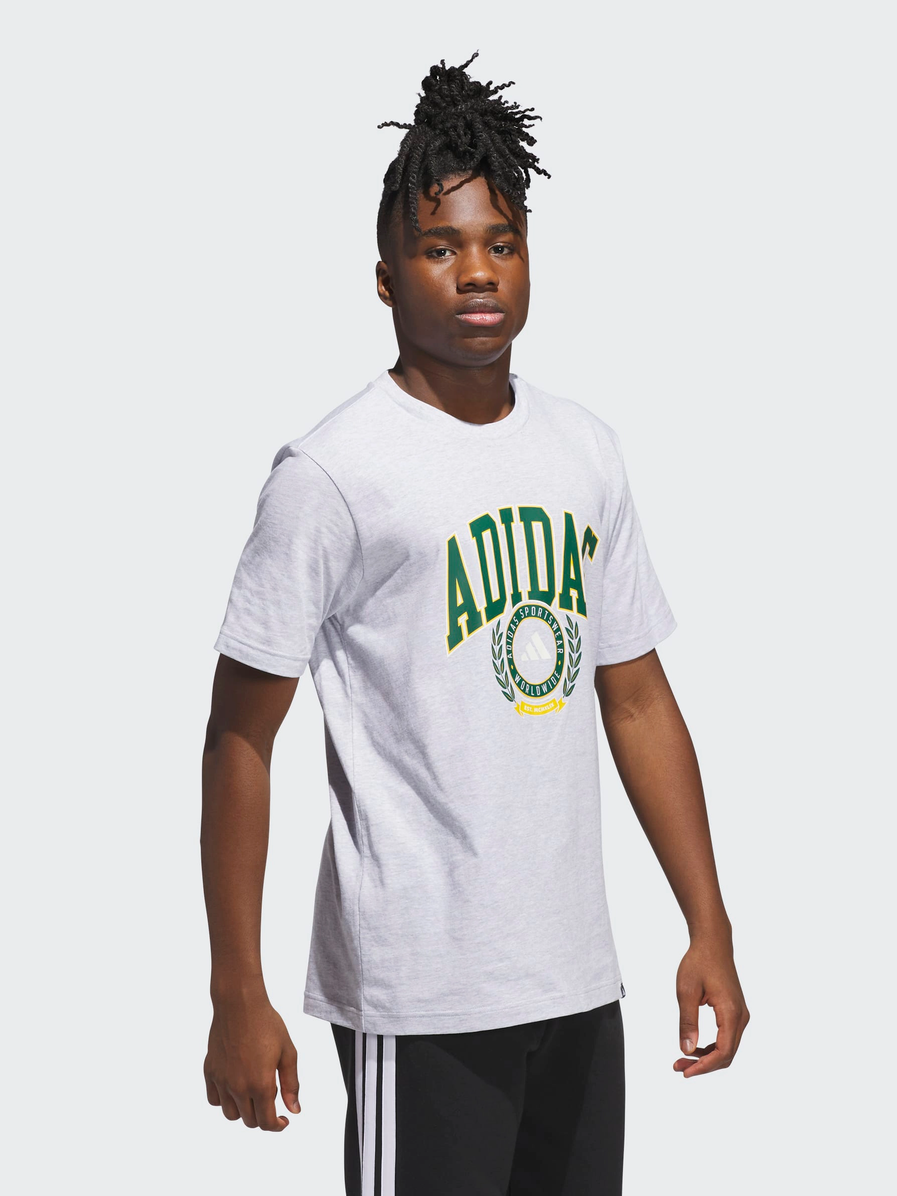 Varsity Crest Graphic T-Shirt Relaxed Comfort Fit UV resistant