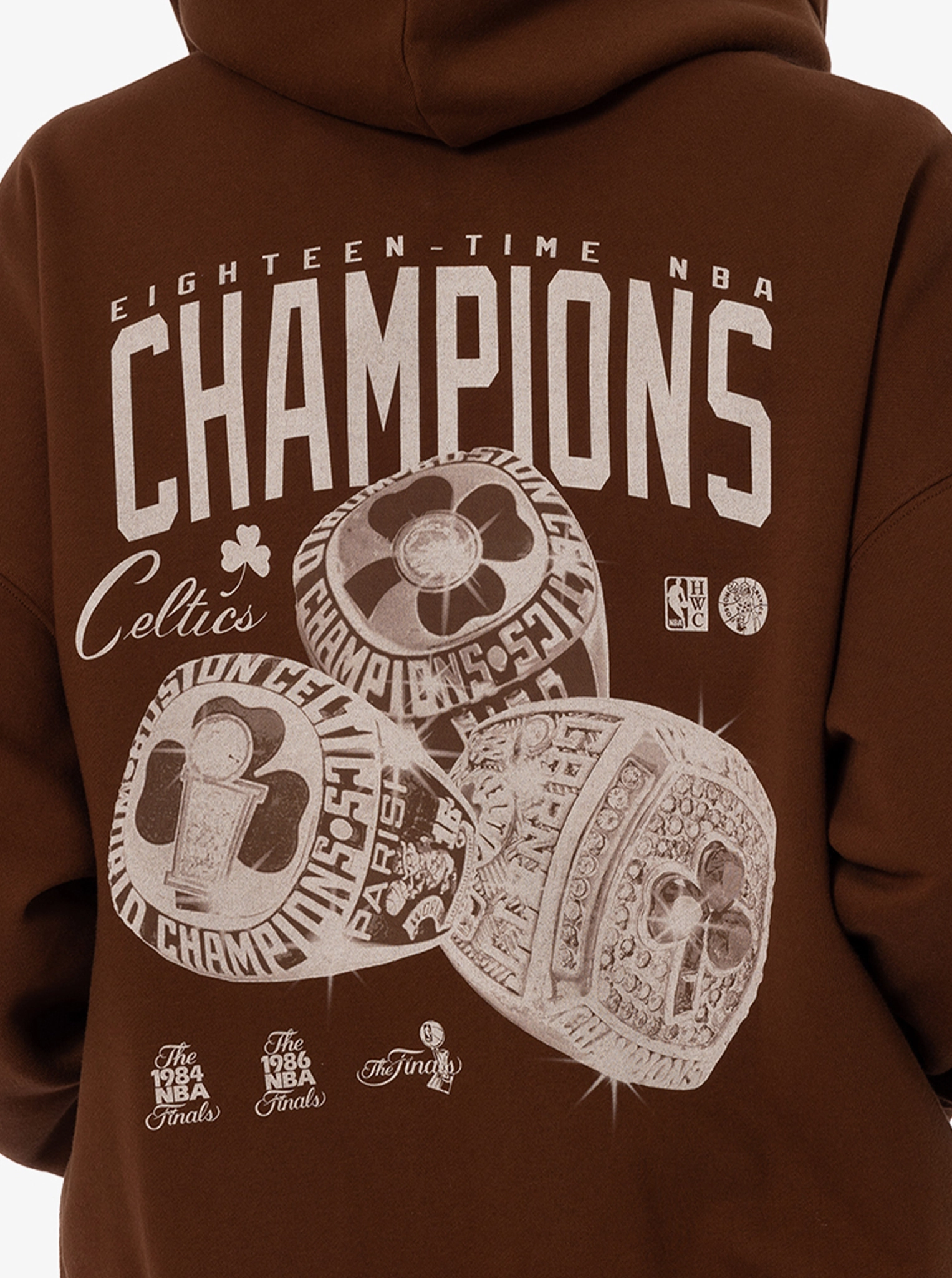 Travel Wear volleyball outfit Boston Celtics Mono Champs Hoodie