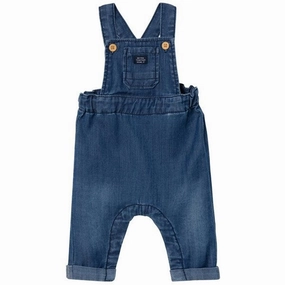 TearResistantPanels Active Stretch Name it Dark Blue Denim Ben Denim Overall