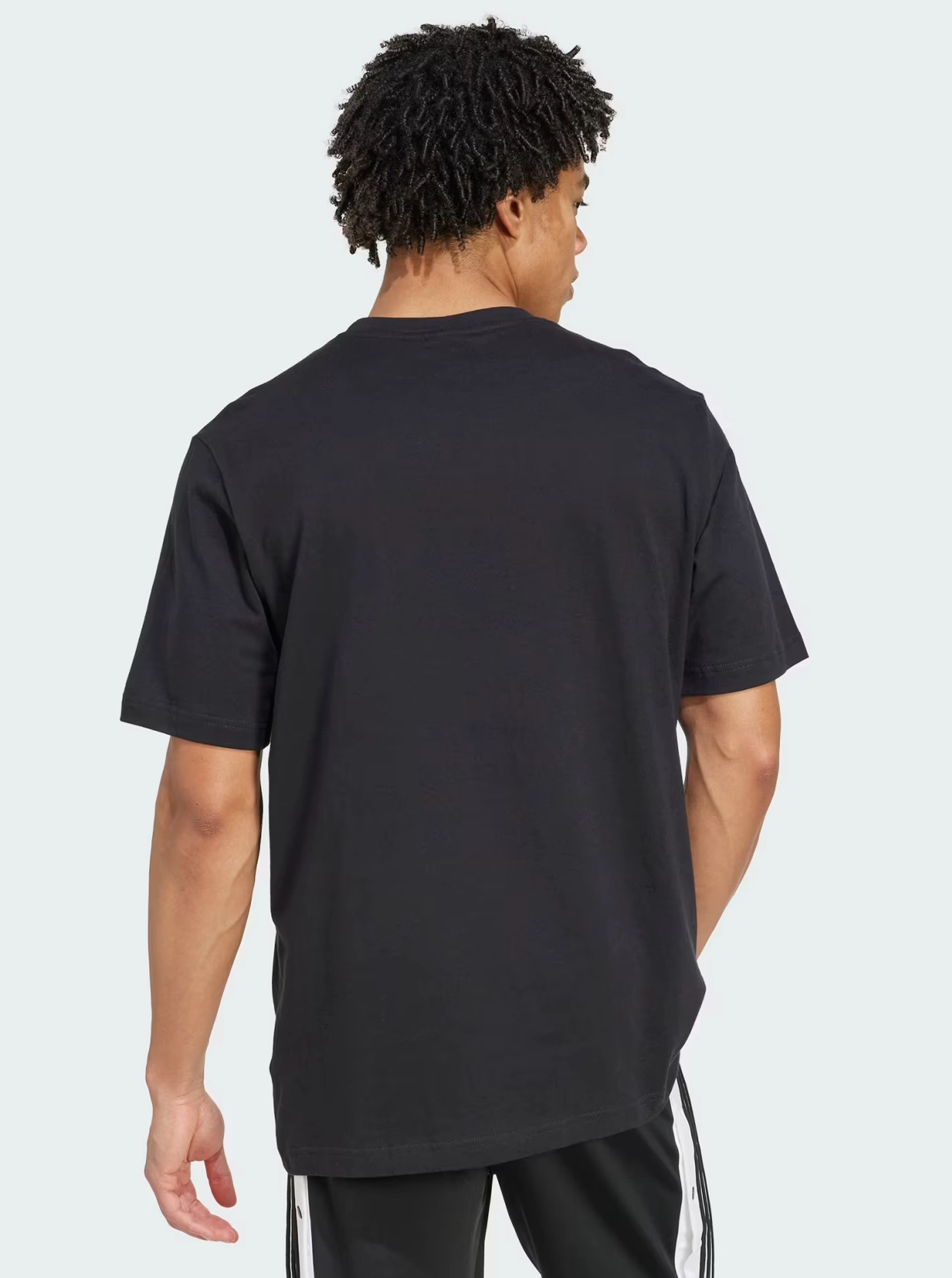 Daily Casual Sporty Style Outlined Trefoil T-Shirt