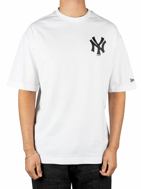 Cool Comfort Quick Dry Fabric Oversized Vintage Short Sleeve New York Yankees T-Shirt