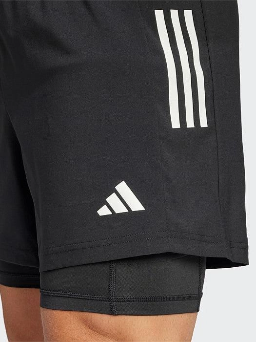 Own The Run Climacool 2-in-1 Shorts rooftop party look