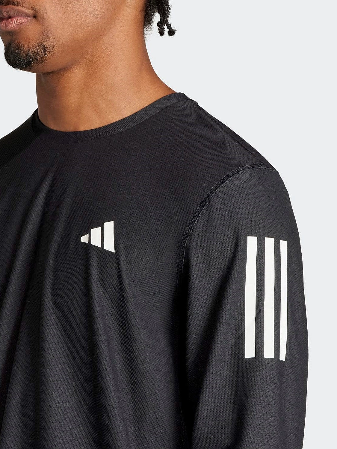 Own The Run Long Sleeve Tee Simple and Chic Multi Purpose Wear