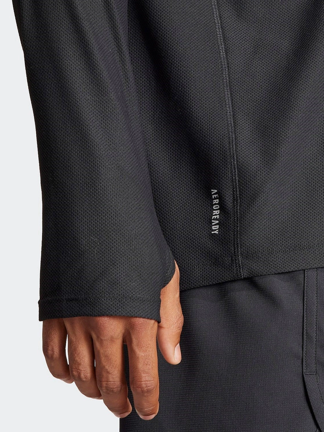 Own The Run Long Sleeve Tee Seam Free Edging