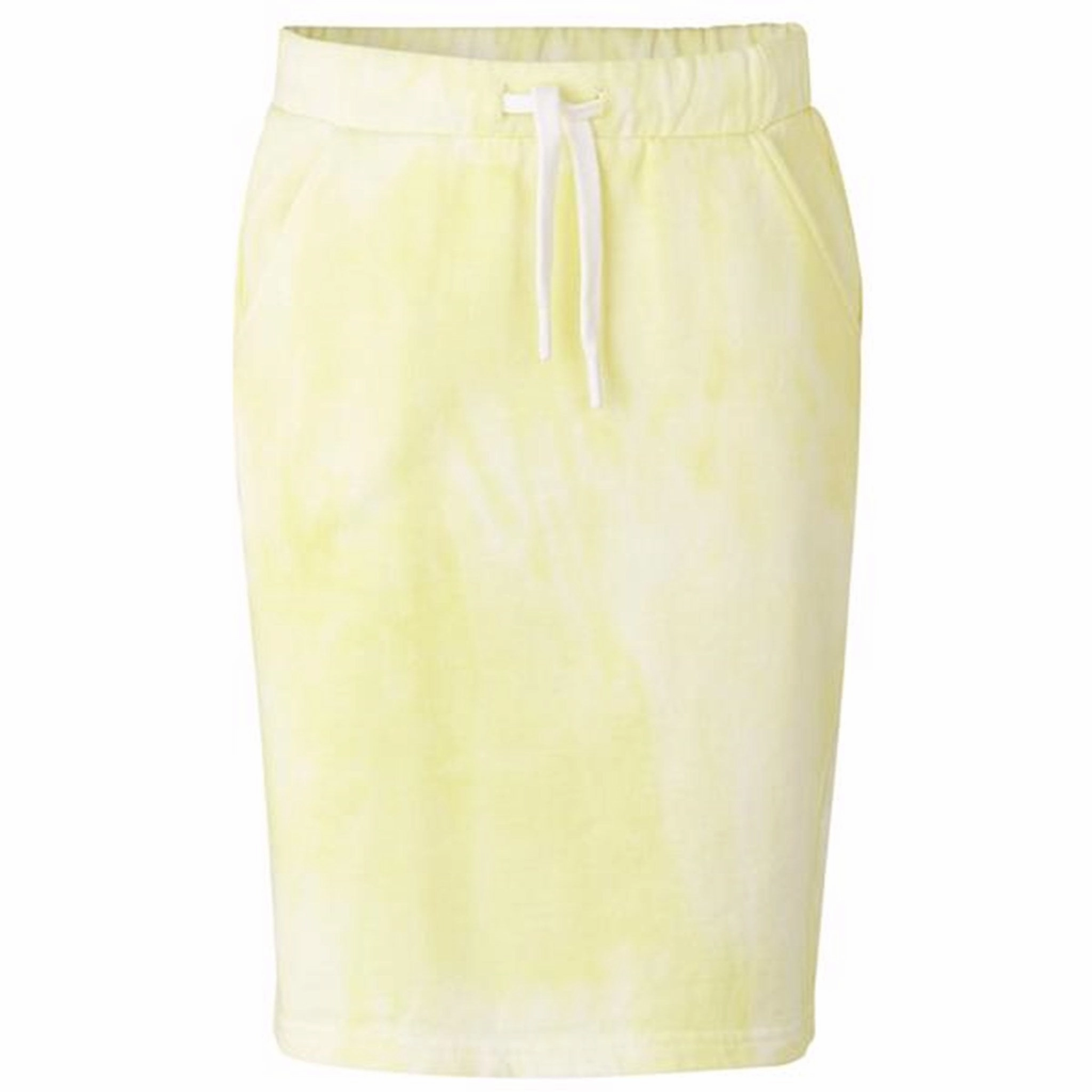 Mads N?rgaard Organic Sweat Sweeny Skirt Soft Yellow Crisp Fit