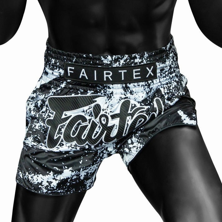 Fairtex Grunge Muay Thai Shorts BS1949 Black Bright Hues yoga clothing