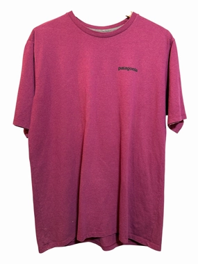 Patagonia Mens Pink T Shirt (Size L) Flexible Fit SlimFitDesign