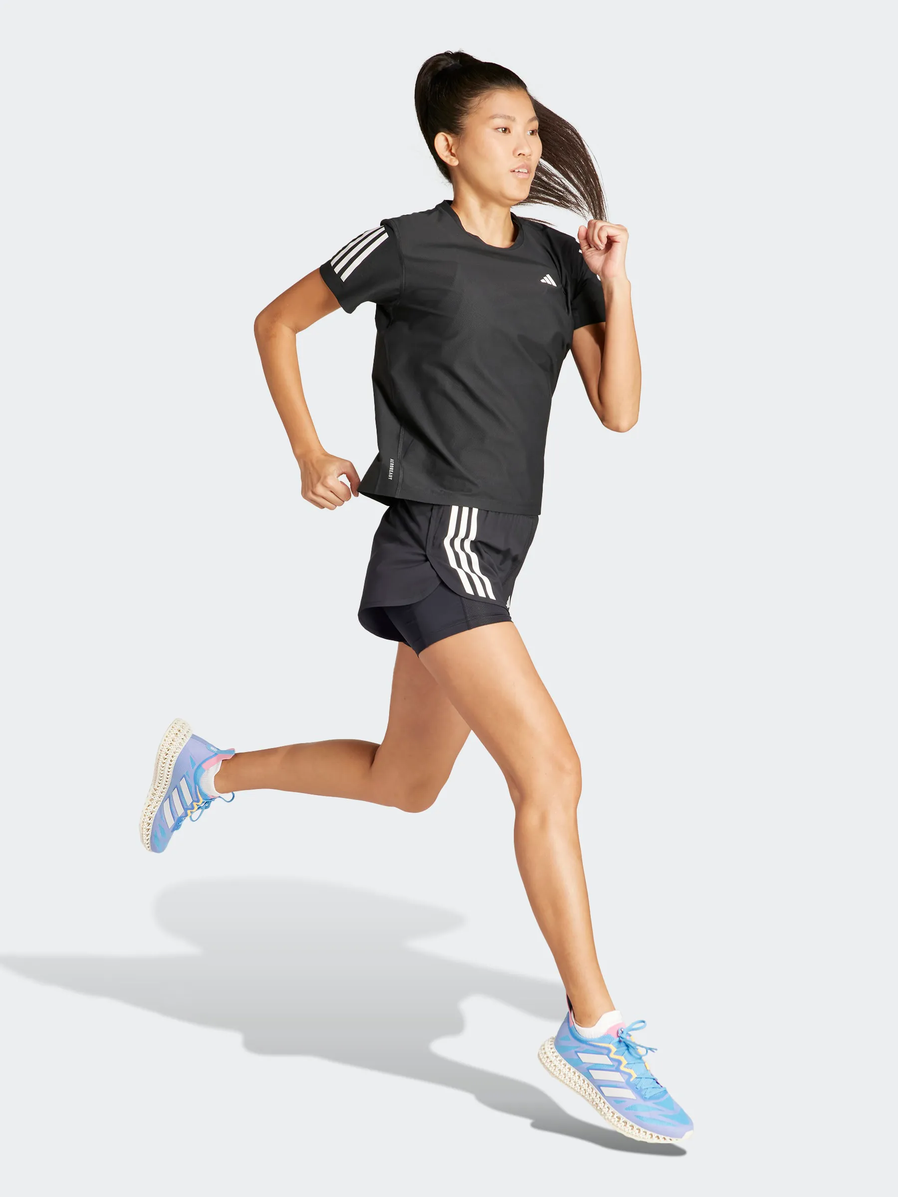 Own The Run T-Shirt Slim Fit Design Fun and Relaxed