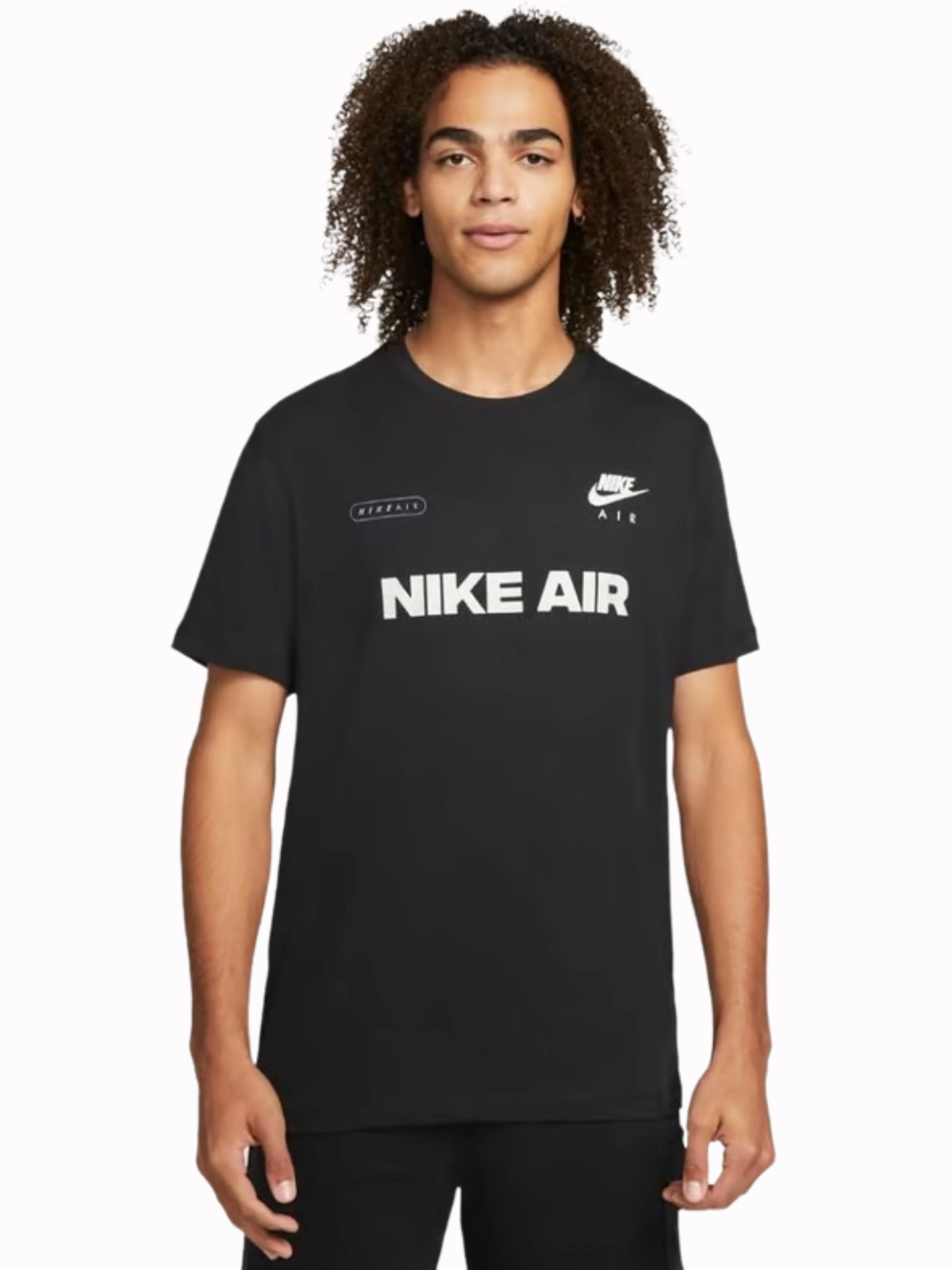Nike Air | Mens Crew Neck T-Shirt Subtle Embroidery MultipurposeUse