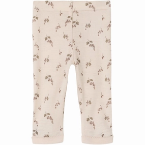 Anti Clogging Lil'Atelier Morganite Berry Nbfnoel Nia Wool Slim Leggings Lil Noos