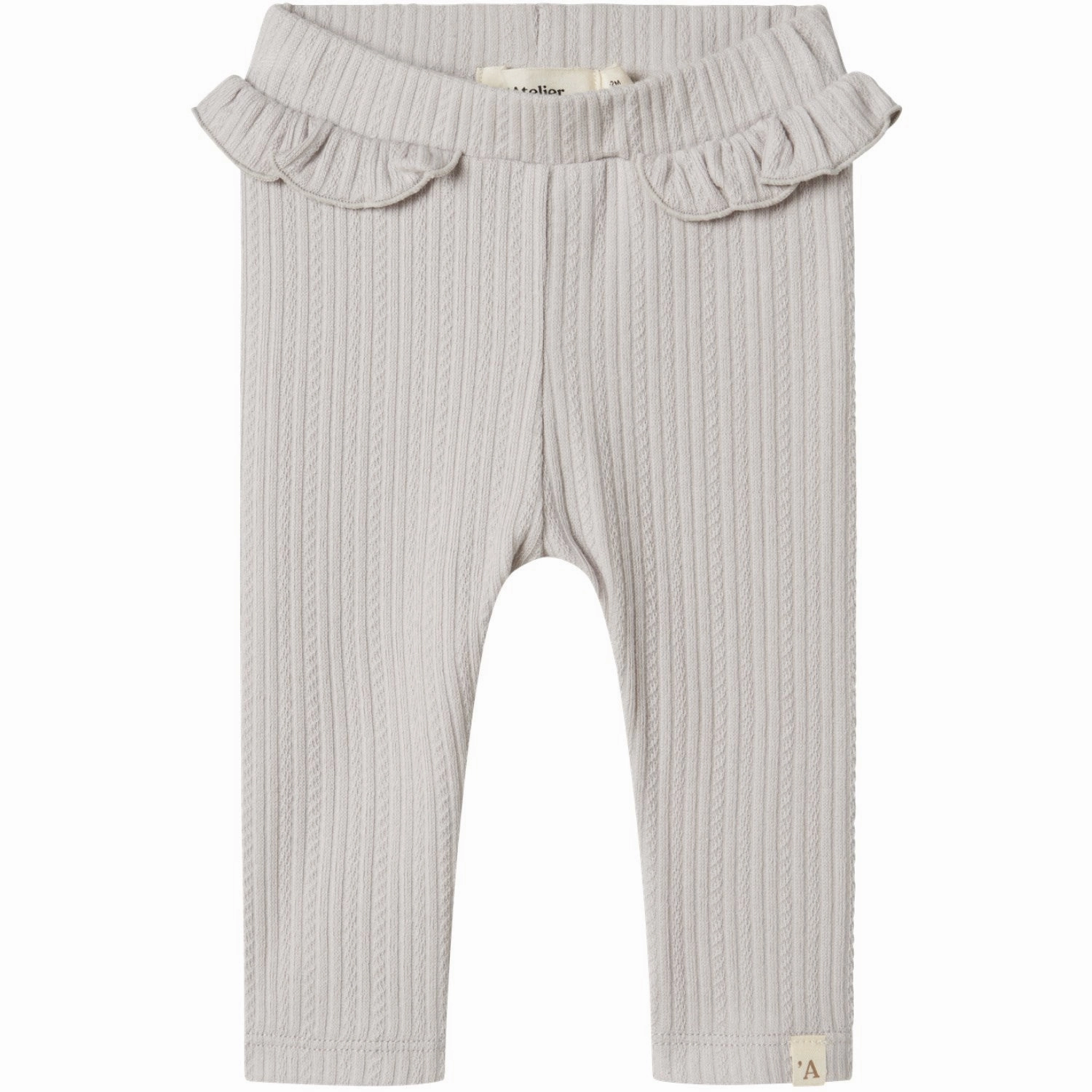 Feminine Fit All Ages Park Run Lil'Atelier Vapor Blue Fleura Slim Leggings