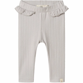 Active Lifestyle Compression Support Lil'Atelier Vapor Blue Fleura Slim Leggings