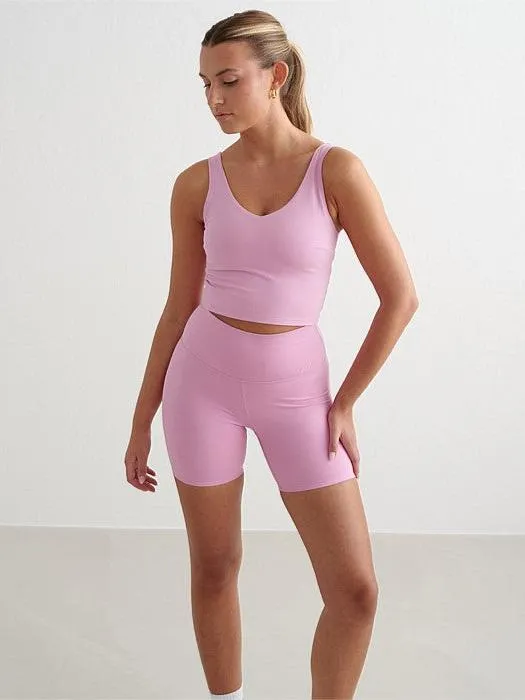 Airflow channels Peony Pink Sense Bralette